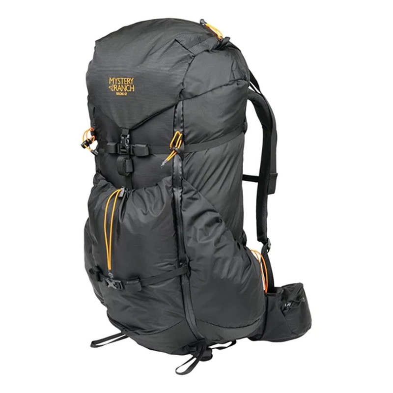 [ノベルティ] ミステリーランチ MYSTERY RANCH Radix 47 Black/Hunter Mサイズ [19761592111005 レイディックス47 バックパック 登山 軽量 45L ブラック][A配]