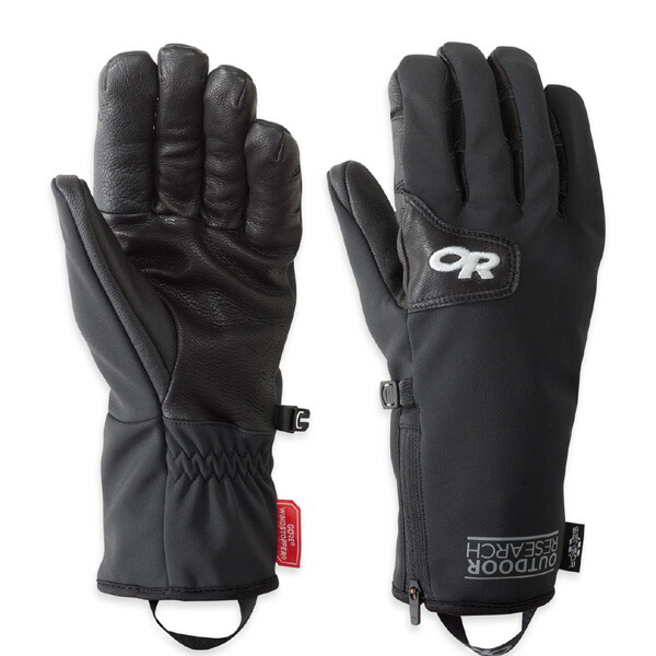 【楽天市場】アウトドアリサーチ OUTDOOR RESEARCH Mens Stormtracker Sensor Gloves Black