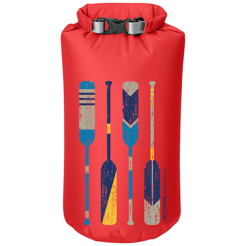 【楽天市場】[セール] アウトドアリサーチ OUTDOOR RESEARCH Graphic Dry Sack 15L Paddle Hot