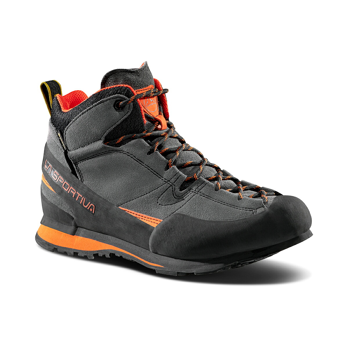 ラ・スポルティバ 天使の都市 SPORTIVA Boulder X Mid GTX Carbon/Flame [ZFAS054G00R04 ボルダー X ミッド GORE-TEX ゴアテックス 取りかかるシューズ]