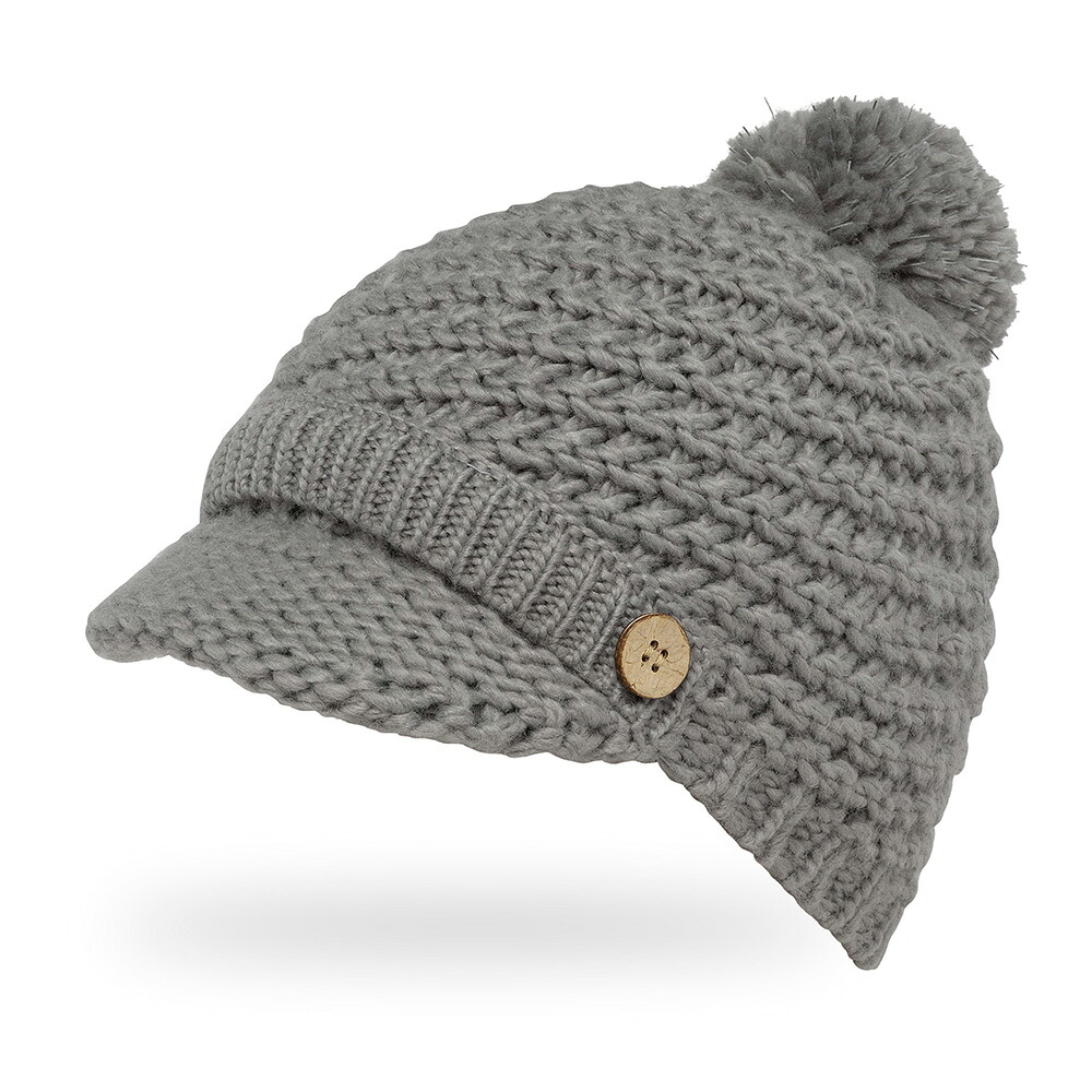 Sunday Afternoons Winterlake Beanie - Women's Knit Hat With Crushable Brim & Reflective Pom, Acrylic/Microfleece - View #6