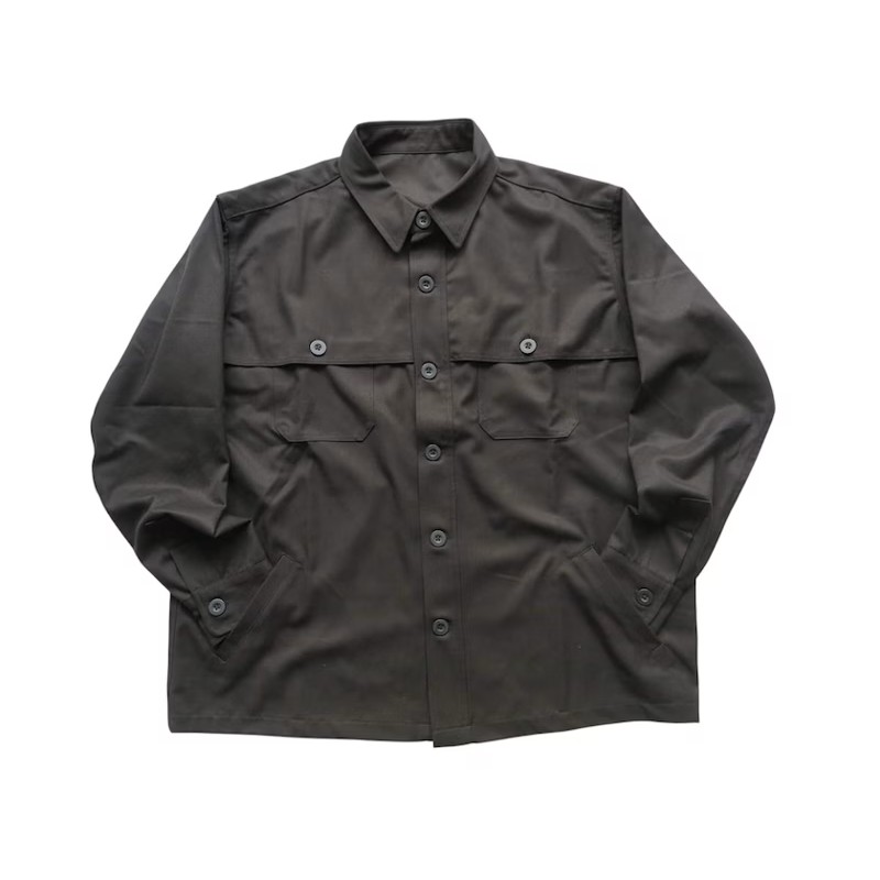 最短当日送りとどける [割引き販売] ヴォイリー voiry HUNTING JACKET TR TWILL BLACK [HJ10257681-1 狩り上衣TRツイル 黒いこと] メンズファッション-コート・ジャケット