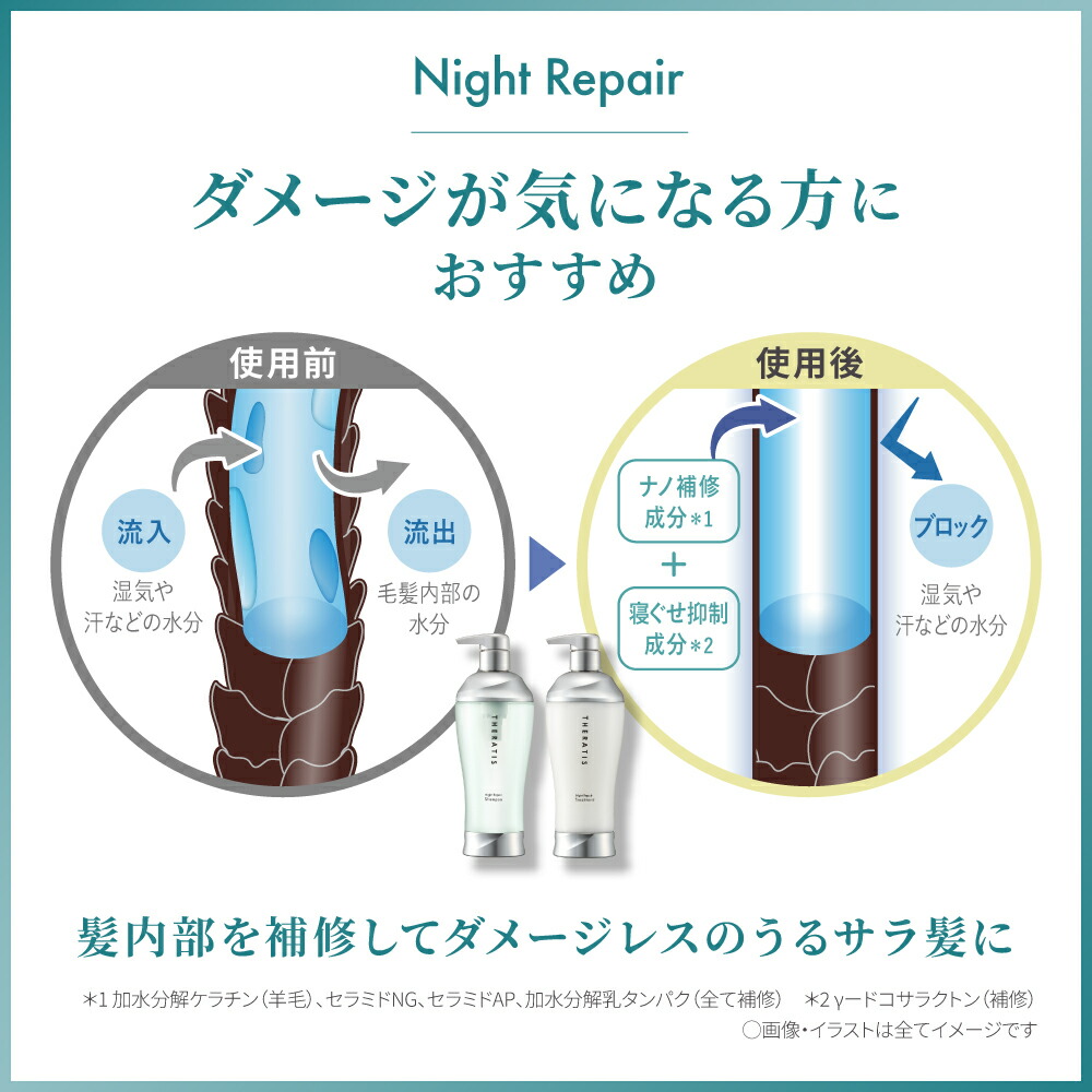 シャンプー トリートメント セット セラティス THERATIS 【公式