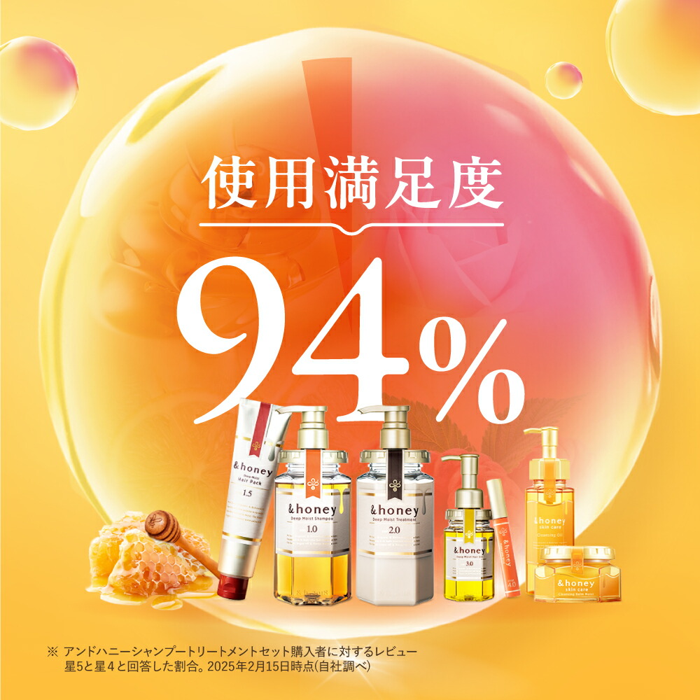 Max1,000円OFF 20日20:00～／【公式】 アンドハニー &honey シャンプー