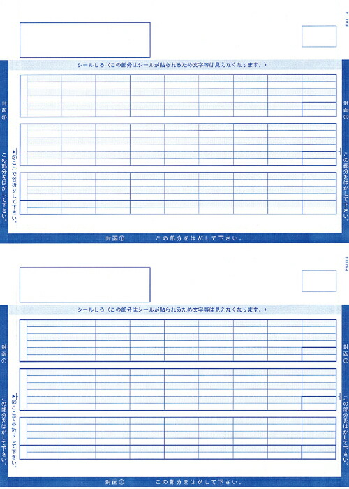 市場 ピーシーエー PA117F 給与明細書C