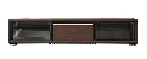 大川家具 GART ローボード LEEK (リーク) ブラウン 160cm幅 [日本製]｜vicsystore