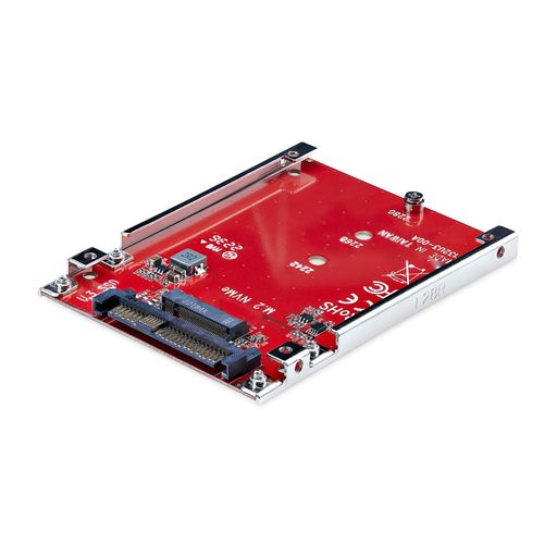 StarTech.comM.2-U.3取り替えっこアダプタ/M.2NVMeSSD相応う/PCIeM.2運転-2.5inU.3(SFF-TA-1001)進行掛り変換器/2.5inSSD質問用紙要因取り替えっこ歌留多