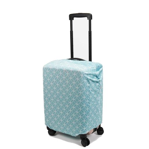 [エース]スーツケースカバーマッフルSサイズポケッタブル57cm6284115ブルー(サークル)