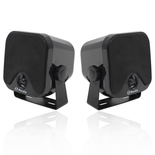 Herdio100WHIFI2-Way防水型4インチスピーカー音響ラッパヨットボートアウトドア車船舶農業用自動車トラック工事車等用表面取り付けぶら下げ式壁掛け式