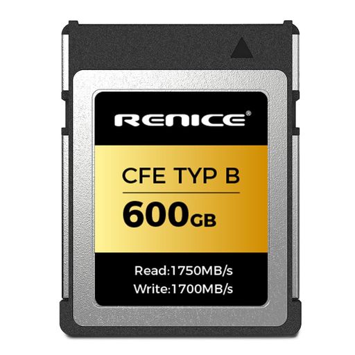 RENICE CFexpress Type B メモリーカード 600GB pSLCシリーズ 持続読み出し速度1750MB/s 持続書き込み速度1700MB/s 未加工 8K、12Kビデオ録画 コンパクトフラッシュ|vicsystore