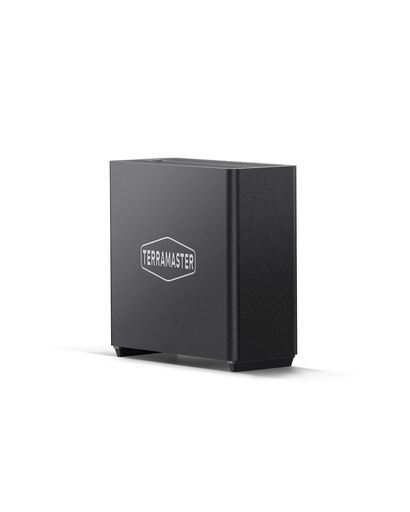 TERRAMASTERD4SSDNVMe外付けケース-USB440Gbps超高速4ベイストレージ、M.2NVMe2280SSDx4台(最大8TB)対応、静音冷却・Mac/Windows対応・モバイル自動バックアップアプリ付き