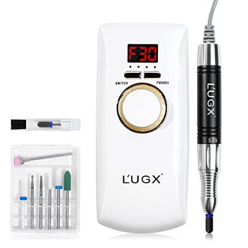 楽天市場】L'UGX 電動ネイルマシン 35000RPM ブラシレス ネイルドリル