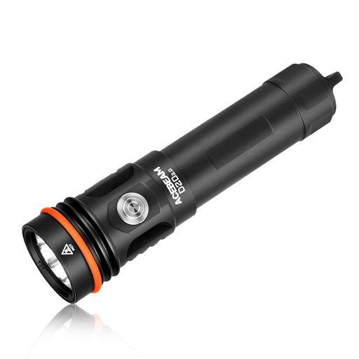 ACEBEAMD202.0ダイビングライト水中ライト水陸両用LED懐中電灯潜水深200m/ビーム距離500m/光量2200lm/ナロー9度ビーム強力スポットライトをピンポイント照射プロダイバー仕様IP68防水ライト多目…