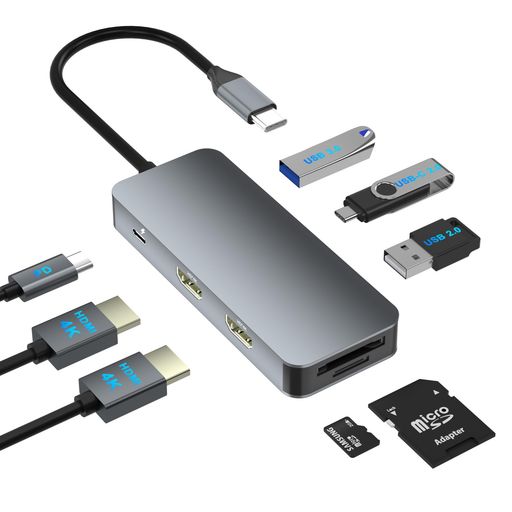 楽天市場】【マルチモニター 3画面拡張 2つHDMI+DP+LAN 】SELORE