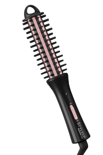 テスコムTHR7ロールブラシヘアーアイロンTHR7-Kブラック[交流(コード)式/国内・海外対応]