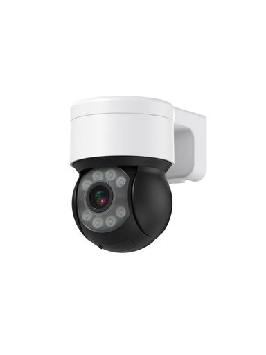 【4K800万画素・360°全方位追尾】KEOYEE防犯カメラ屋外800万画素PTZ首振りPOE給電増設用【単独使用不可】AI人物検知防犯灯発光カラー暗視双方向通話監視カメラ有線POEカメラIP66防水防塵