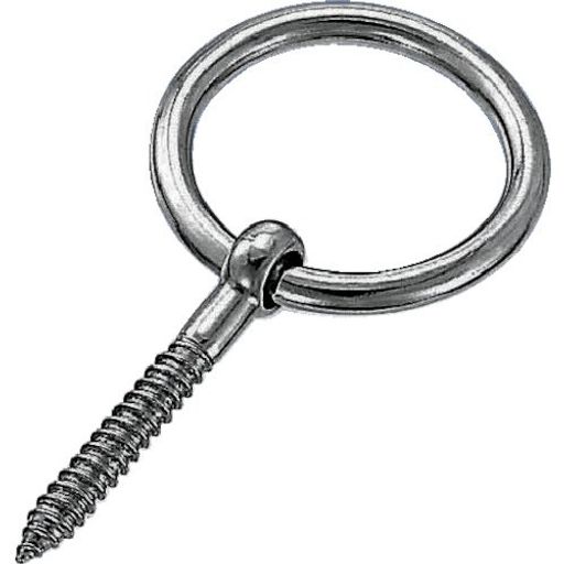 TRUSCO(トラスコ) 丸カンスクリュー ステンレス製 7mm (1個=1袋) TMS-7M x 20個 【ケース販売】｜vicsystore