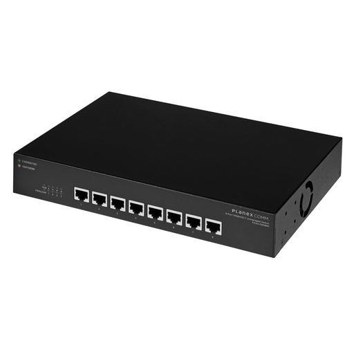 プラネックスPlanex8界面全界面10GbE金属元素筐体繰り返しさがし当てる・押しとどめるワット数内蔵アンマネージドスイッチFXXG-0008IM