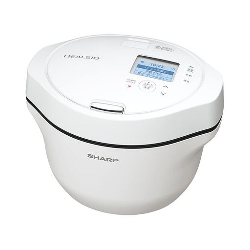 シャープヘルシオホットクック電気調理鍋無水鍋1.6L2~4人用スマホ連携ホワイトKN-HW16G-W 30,776円