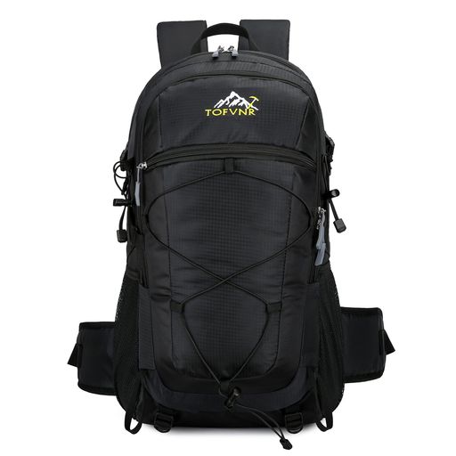 [Kayiyasu]登山リュック40L大容量アウトドアリュックサックハイキングバックパック防水多機能耐久性軽量リュック防災キャンプ旅行バッグ男女兼用(ブラック)