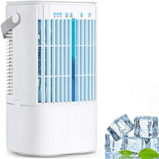 冷風機冷風扇豪然たる【2025ひな形・節電打つ手・首商い口・USB給電式】超音波式900ML大静電容量小型10W省エネ冷風扇風機卓上冷房装置たわい無い霞氷入れ可噴霧扇風機送風加湿冷やかすミニクーラーミニエ…