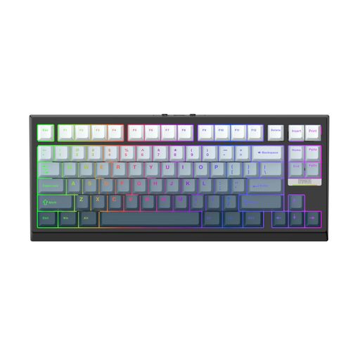 EPOMAKERG84HEワイヤレスゲーミングキーボード8Kポーリングレート磁気スイッチホール効果センサー搭載DKS&SnapKeys(SOCD)対応テンキーレス無線8000mAhBTUSBA-C有線