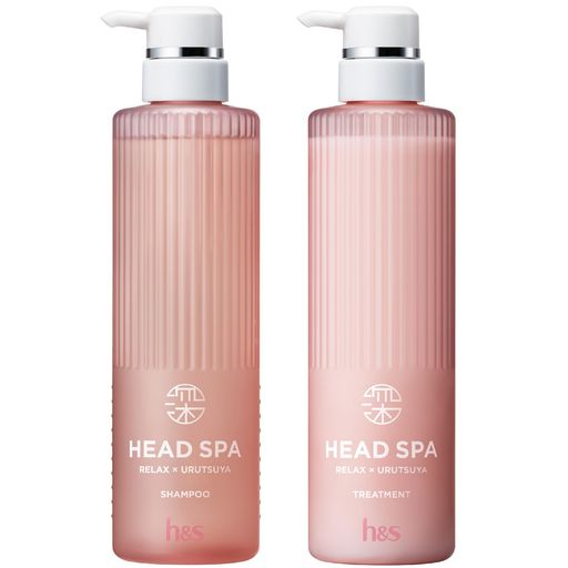 h&s深ヘッドスパシャンプー&トリートメントセット435g+435gポンプリラックスxうるつやエイチアンドエス【セット買い】