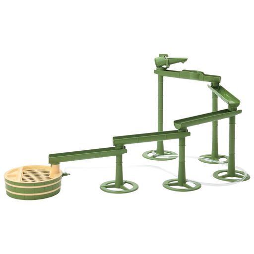 パール金属そうめん流し器スライダー電池式竹流麺D-6794画像