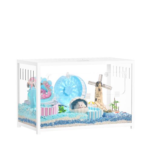 楽天市場】ハムスター メタル製 800 ケージ 飼育ケージ クリアケージ