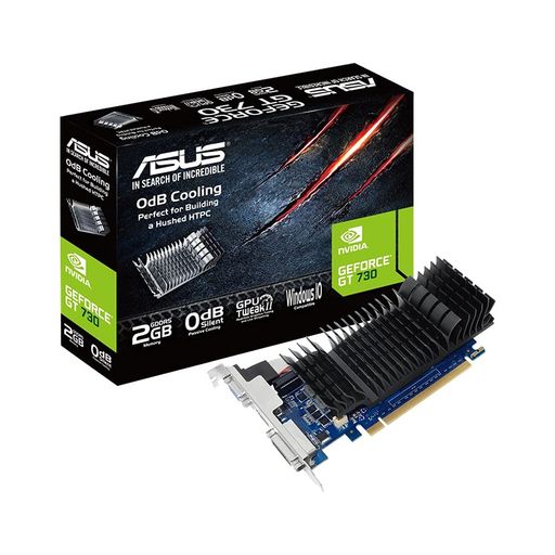 ASUSTekNVIDIAGeForceGT730/2GBGDDR5/HDMI2.0b/HDMI1.4a/気違い受け答え心積もり/2slot/GPUTweakII/GT730-SL-2GD5-BRK PCパーツ-グラフィックボード-パソコン・周辺機器