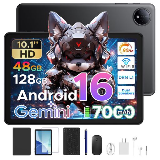 楽天市場】Android 15 タブレット T1 HDタブレット 10.1インチ 24GB+