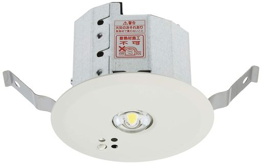 パナソニック(Panasonic) LED非常用点火装置物の具 埋込φ100 低上昇限度小あき場所用 30分間手合い 昼白いこと NNFB90605J