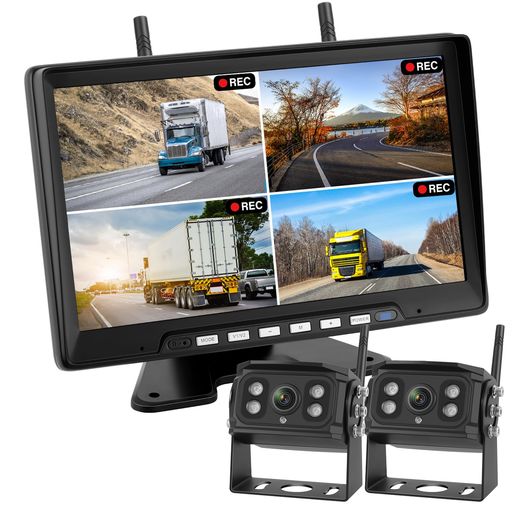 Hizenyo 7インチバックカメラモニター ワイヤレスバックカメラ24v Amazon.co.jp: Hizenyo 録画機能付き バックカメラモニター
