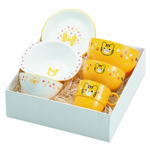 Hugmeわれにくい食器6点セットトラY15242