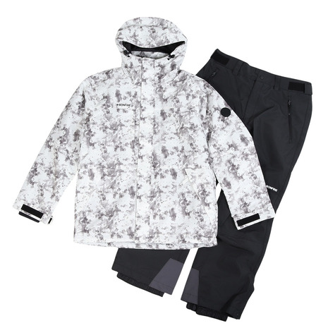 BonFire（BonFire）（メンズ）スキーウェア 上下セット TREE SMOKE ST 80BNF5FSP2382 WHT