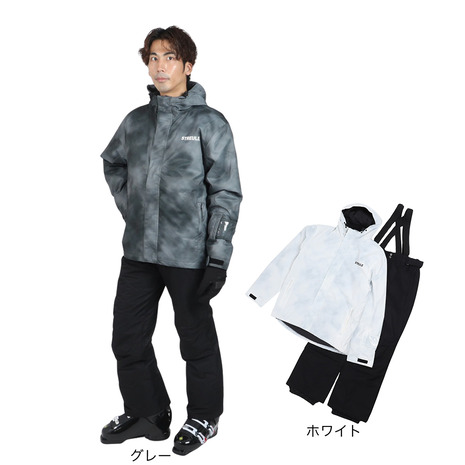 シュトロイレ（STREULE）（メンズ）スキーの板御召しもの フォグスーツ 上下書き割り ST23FW0030