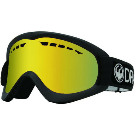 ドラゴン(DRAGON)(メンズ)スキー スノーボード ゴーグル 23-24 DX ディーエックス CHARCOAL J.GOLD IONIZED