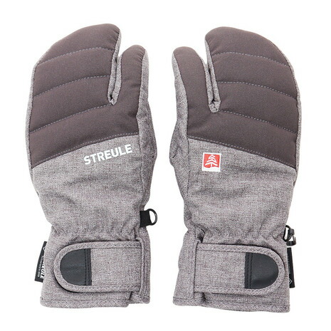 1600円 Web限定カラー シュトロイレ Streule スノーボード グローブ ミトン Lala ミトングローブ 329st1sn9060 Gry 手袋 レディース