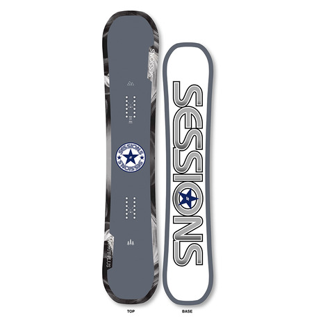 楽天市場】セッションズ（SESSIONS）（メンズ）スノーボード板 24-25