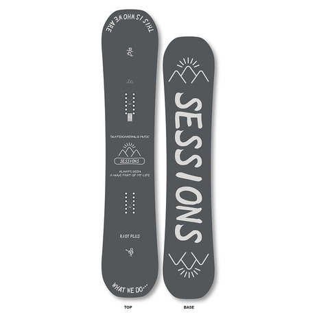 楽天市場】セッションズ（SESSIONS）（メンズ）スノーボード板 24-25