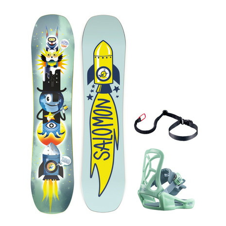 キッズ スノボ サロモン チーム 90 スノーボード 子供用 SALOMON 【無料ワックスサービス有り】23-24 2024 サロモン