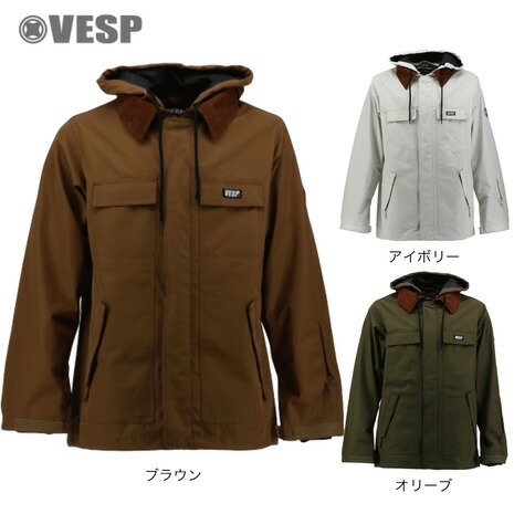 楽天市場】ベスプ（VESP）（メンズ）スノボウェア ジャケット DIGGERS