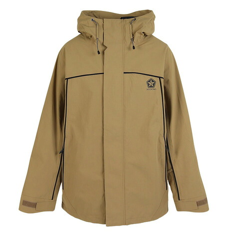 セッションズ（SESSIONS）（メンズ）AGENT SHELL 上衣 SSFW250002 BEIGE