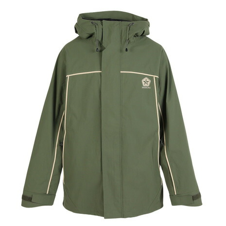 セッションズ（SESSIONS）（メンズ）AGENT SHELL 上衣 SSFW250002 OLIVE