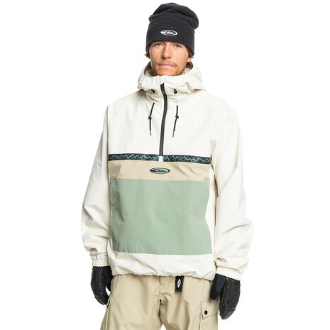 クイックしろがね色（Quiksilver）（メンズ、レディース）STEEZE 上衣 25SNEQYTJ03453WDW0