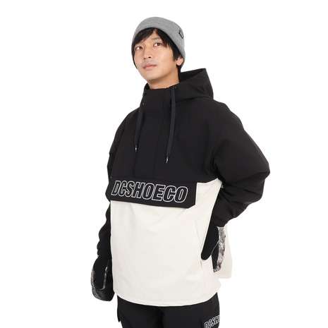 ディーシーシューズ(DC SHOES)(メンズ、レディース)スノーボード ウェア ジャケット SNOW ANORAK 24SNDJK233900BLK|Victoria Surf&Snow 支店