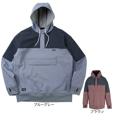 アンセム(ANTHEM)(メンズ、レディース)ショルダーパッチ パーカー AN240502 AN240503|Victoria Surf&Snow 支店