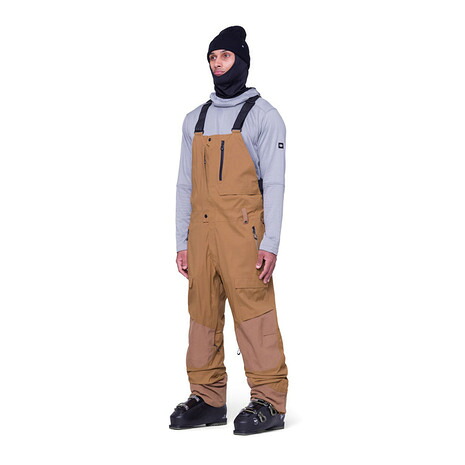 686（686）（メンズ）ゲーム盤御召しもの ビブパンツ ゴアテックス GORE-TEX STRETCH DISPATCH BIB M2W202 BREEN