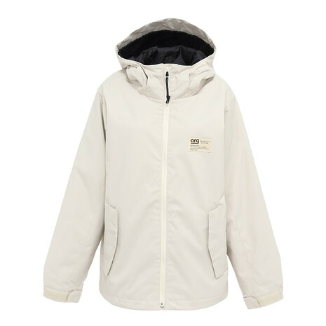 エーアールジー（arg）（レディース）スノーボード ジャケット ウェア PLAIN JACKET ARJ15021 LTBEG