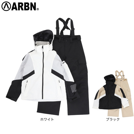 エアボーン(ARBN)(キッズ)ジュニア スキー スノーボード ウェア 上下セット 24 COLOR BLOCK BOYS AB43WW1532J|Victoria Surf&Snow 支店